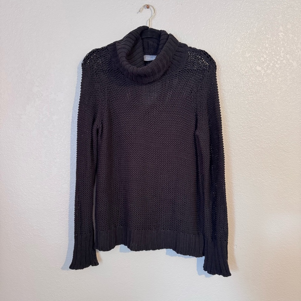 Wooden Ships Knit Turtle Neck Sweater‎